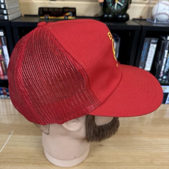 Vintage 1986 World Expo Snapback Hat Vancouver Mesh Trucker - Picture 3 of 6